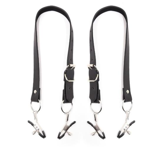 10 pcs - Leather Multi Use Nipple Clamps|GCSM020|UK SELLER