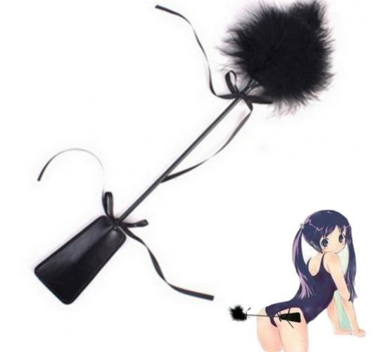 10 pcs - 2-in-1 Spanking Paddle and Tickler|GCSM014|UK SELLER