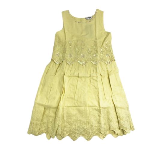 Wholesale Joblot of 6 Tammy Girls Yellow Embellished Sleeveless Dress