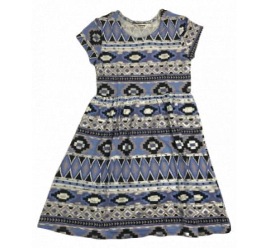 One Off Joblot of 8 Tammy Girls Aztec Print Skater Dress Sizes 10 - 15