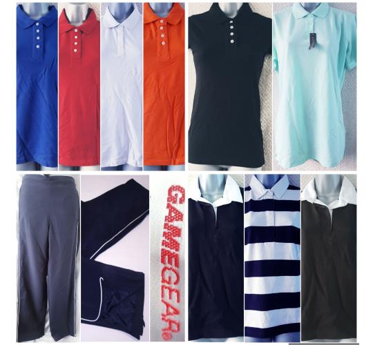 Lot of Quality Branded Ladies Sports & Casual Clothing 90 pieces sizes 6-16