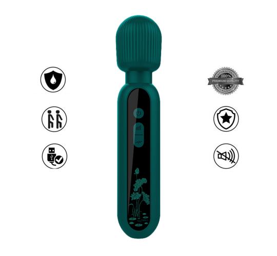 5 pcs - Rechargeable Wand Massager with 12 Powerful Modes|GCAP099|UK SELLER