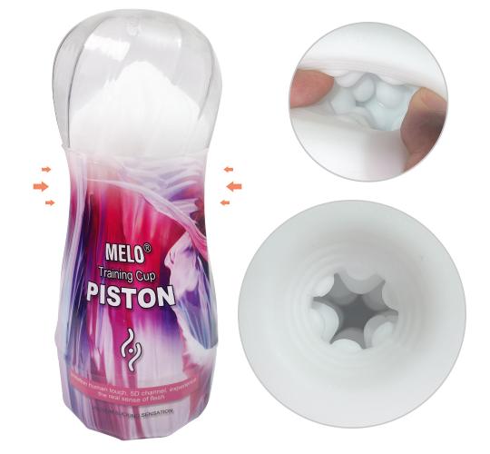 5 pcs - Melo Male Masturbator Training Cup 5D Channel Vacuum Sucking|GCAP111|UK SELLER