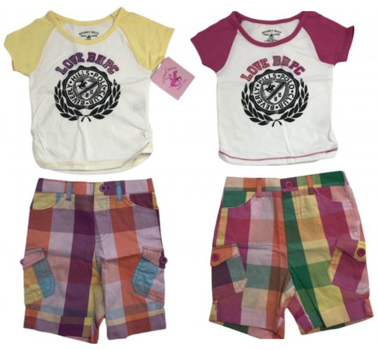 One Off Joblot of 7 Beverly Hills Polo Club Kids 2-Piece Sets in 2 Colours
