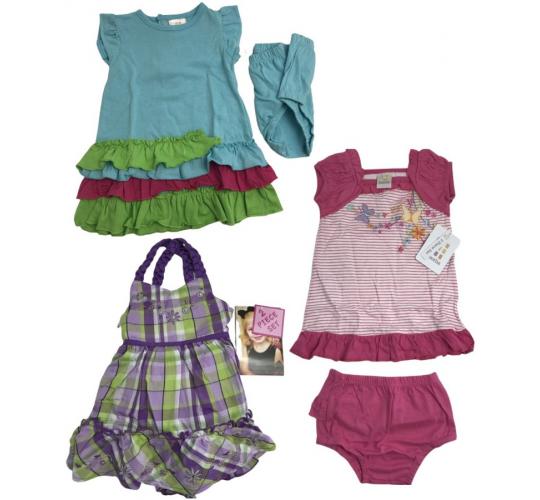 One Off Joblot of 6 Girls Branded 2-Piece Sets - Absorba, Younghearts