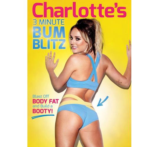 1000 x Charlotte Crosby 3 Minute Bum Blitz DVD