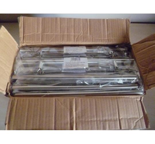 50 x Kitchen Cupboard Handles Stainless Steel 300mm New in sealed packaging