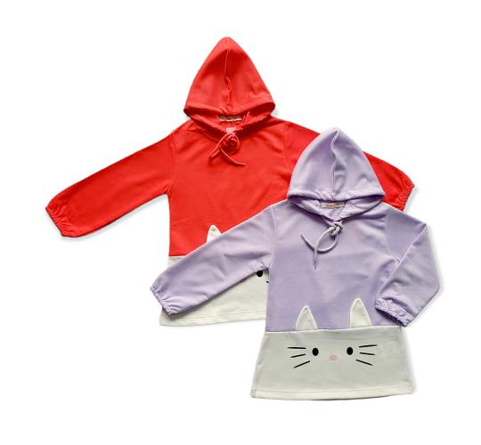 Brand New Joblot of Girls 10 Pack/2 Colours Hoodie (3y-8y)