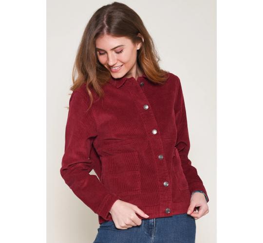 Wholesale Joblot of 5 Brakeburn Trucker Corduroy Jacket in Red Size 8