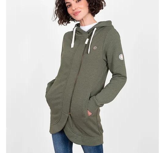 Wholesale Joblot of 4 Brakeburn Lena Zip Through Hoodie in Green Size 8