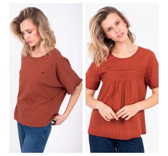 One Off Joblot of 9 Brakeburn Ladies T-Shirts & Blouses - Size 8