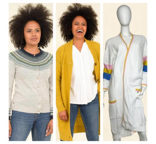 One Off Joblot of 5 Brakeburn Ladies Mixed Cardigans - Size 8