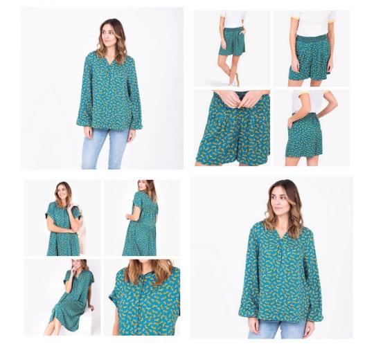 One Off Joblot of 12 Brakeburn Ladies Tigers Blouses, Dresses & Shorts Size 8