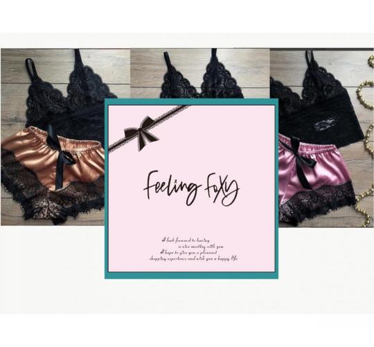 Feeling Foxy 2 Piece French Cami Sets