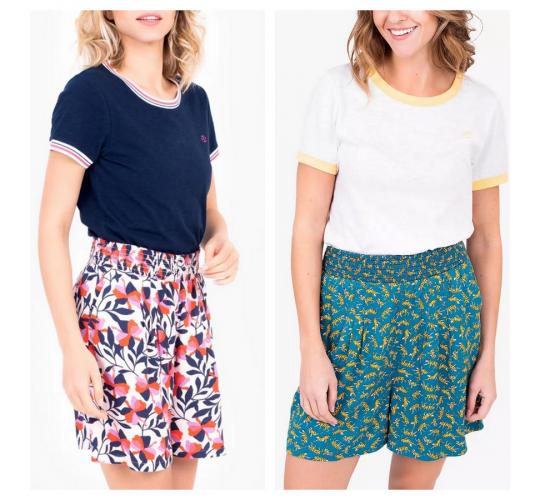 One Off Joblot of 7 Brakeburn Ladies Mixed Shorts - Size 8