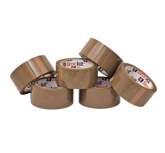 36 Rolls of High Quality 50 Micron Brown Packaging Tape 48mm x 60m