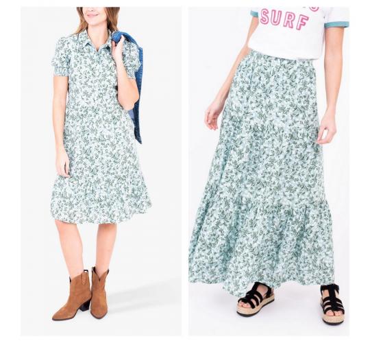 One Off Joblot of 7 Brakeburn Ladies Isabella Floral Dresses, Skirts & Blouse