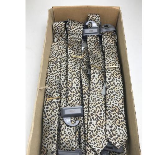 One Off Joblot of 18 Ex-Chainstore Men's Leopard Print Ties