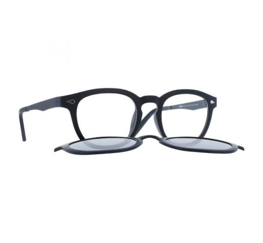 Wholesale Joblot of 10 INVU Matt Black M4200A Clip-on Polarized Round Glasses