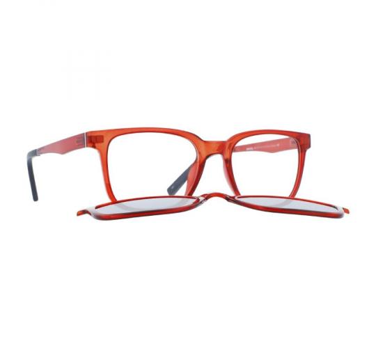 Wholesale Joblot of 10 INVU Transparrent Brown M4201B Clip-on Polarized Glasses