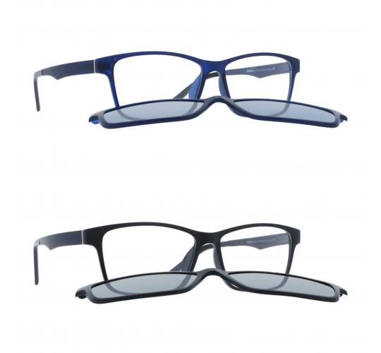 One Off Joblot of 20 INVU Matt Black & Navy Clip-on Polarized Glasses