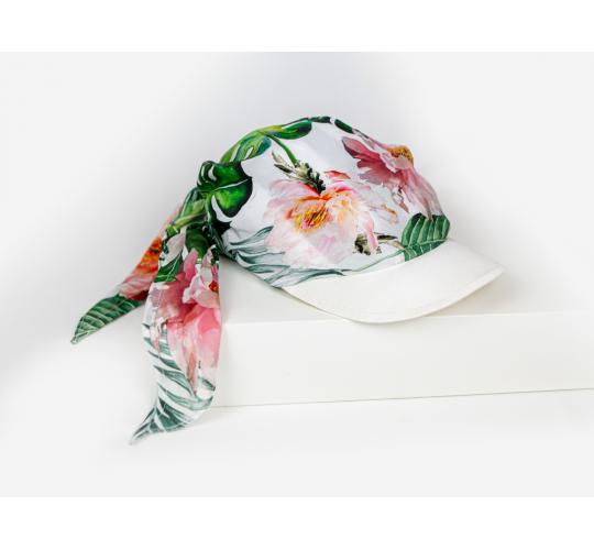 OSTENN Bandana with Peak (White Tropical) 299 pcs