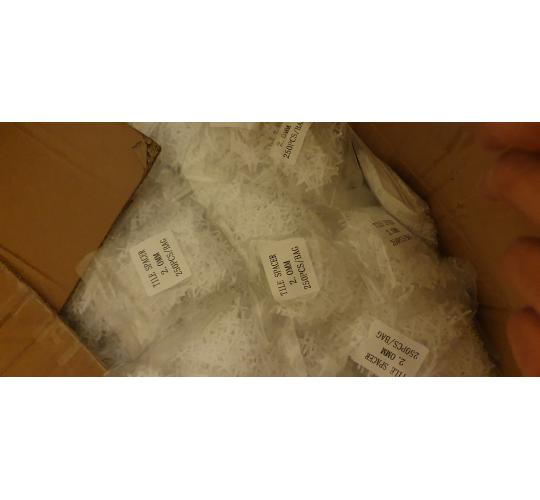 2mm Cross Spacers Pack of 250