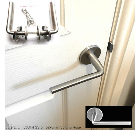 100 sets of Lever door handles UK 🇬🇧 design Stainless steel SATIN FINISH