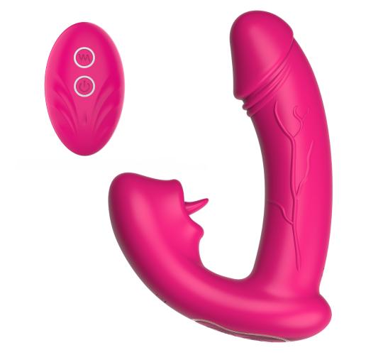 5 pcs - 12 Modes Clitoral G Spot Nipple Anal Stimulator Remote Control Clitoral Tongue Licking Vibrator|GCAP122|UK seller