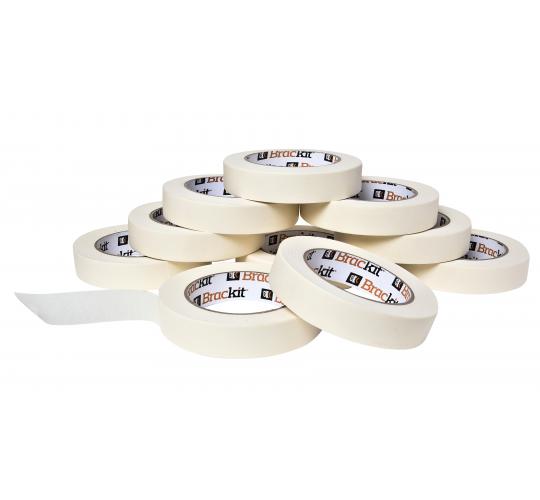 60 Rolls of 24mm x 48m High Quality Low Tack Masking Tape
