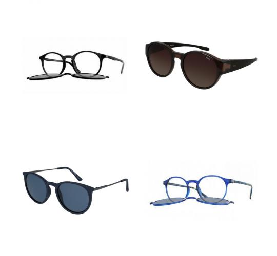 One Off Joblot of 17 INVU Mixed Rounded Polarized Sunglasses