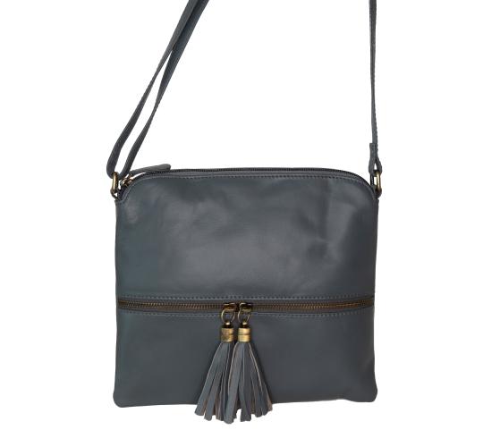 Lottie - (Vellutio Nappa Leather) Cross Body Buckle Bag by Bolla