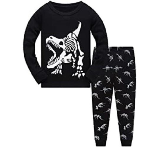 Boys Kids Dinosaur T rex Pjs age 9-10 T Rex nightwear x 10