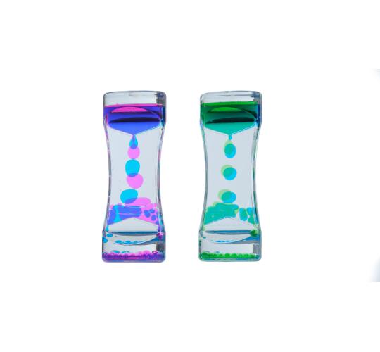 2 Pack Liquid Timer Sensory Toy