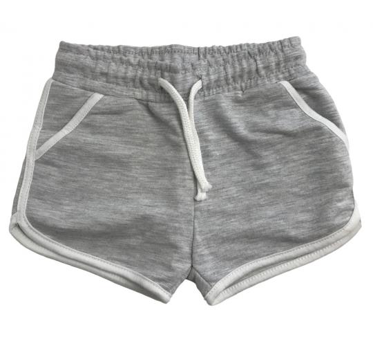 One Off Joblot of 16 Kids Ex-Chain Store Grey Lounge/Running Shorts