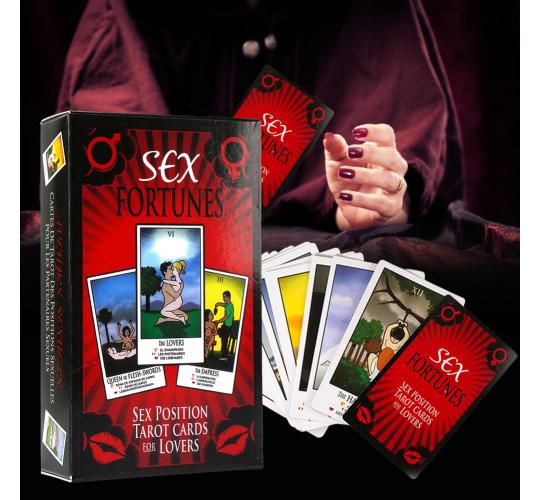 10pcs - Sex Fortunes – Sex Position Tarot Cards For Lovers|GCAP157-Reading Sex Fortunes|UK seller