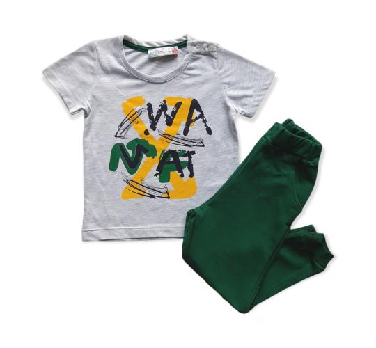 Brand New Joblot of Toddler Boys 8 Pack/2 Colours 2-Pcs Set (0y-3y)