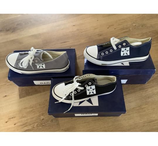Joblot RAD unisex Canvas Trainers