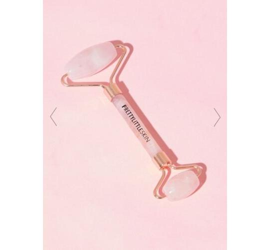 Pink PrettyLittleThing Resin Facial Roller MASSAGE ANTI AGING Skin Spa