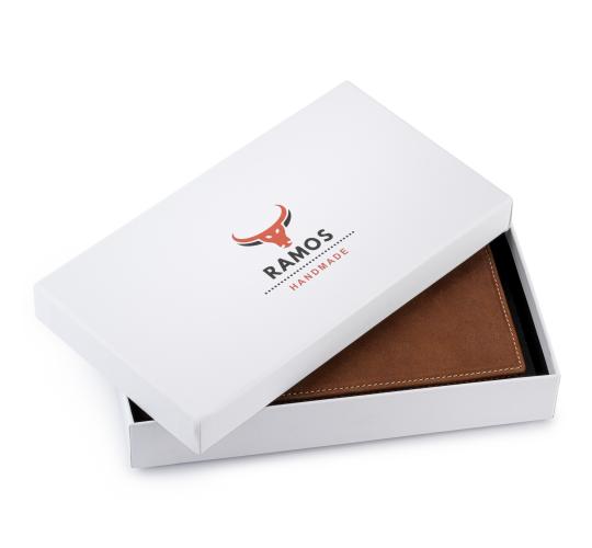 Full Grain Leather Wallet With Phone Compartment