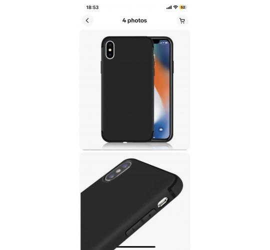 Case for iphone X silicone case (Brand New)