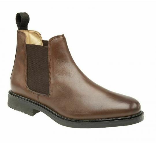 10 x ROAMERS M278B Brown Leather Gusset Boot Gusset Boot Padded Upper Leather