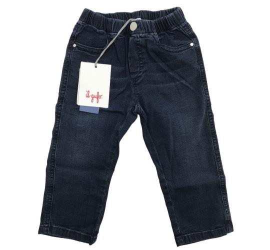One Off Joblot of 4 IL Gufo Kids Jean Style Cotton Trousers Sizes 3m - 18m