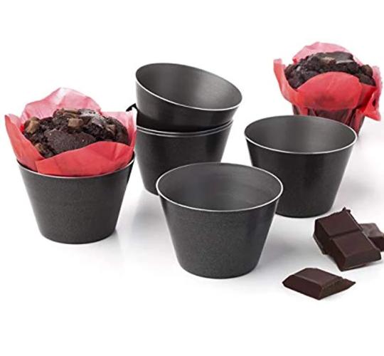 80pcs - Pudding Mould Set of 6 - Dariole Moulds - Cupcake Moulds