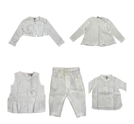 One Off Joblot of 10 Girl's Il Gufo Mixed White Clothing