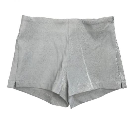 One Off Joblot of 6 Girl's Il Gufo Silver Shiny Sparkle Shorts