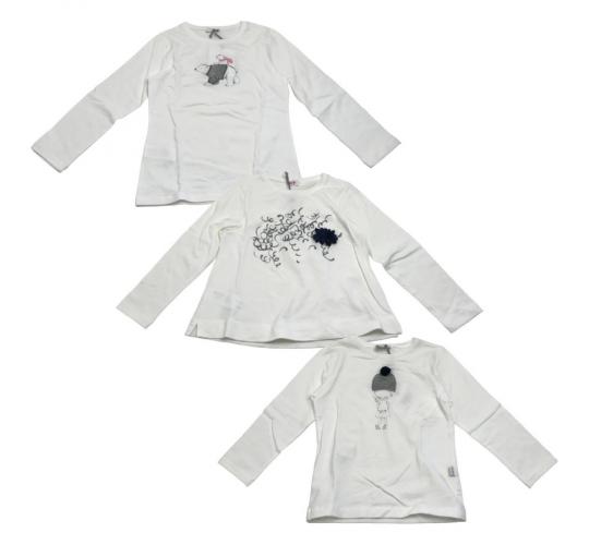 One Off Joblot of 10 Girl's Il Gufo Mixed Graphic T-Shirts