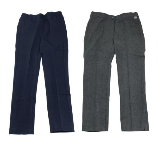 One Off Joblot of 7 Boy's Il Gufo Mixed Navy & Grey Trousers