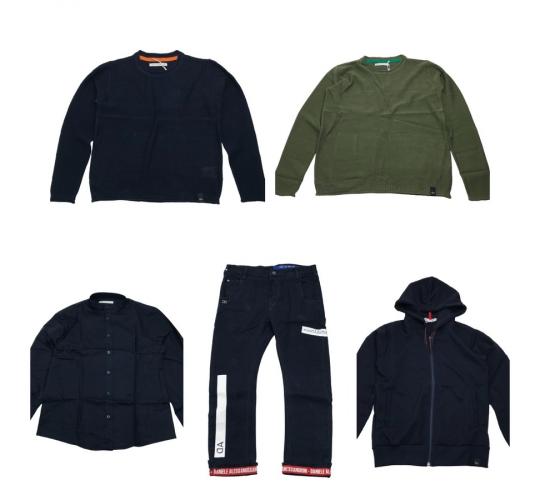 One Off Joblot of 16 Boy's Daniele Alessandrini Mixed Clothing