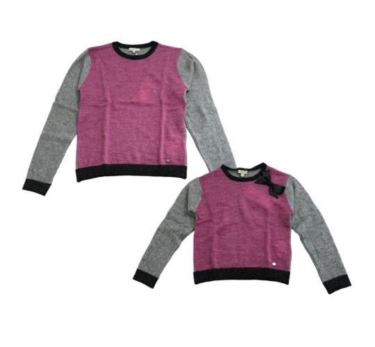 One Off Joblot of 8 Girl's Miss Grant Mixed Pink Sweaters